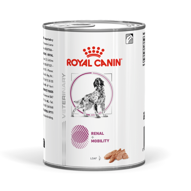 Royal Canin Canine; Renal + Mobility Canned; 成犬腎臟 + 關節活動處方罐頭 12罐