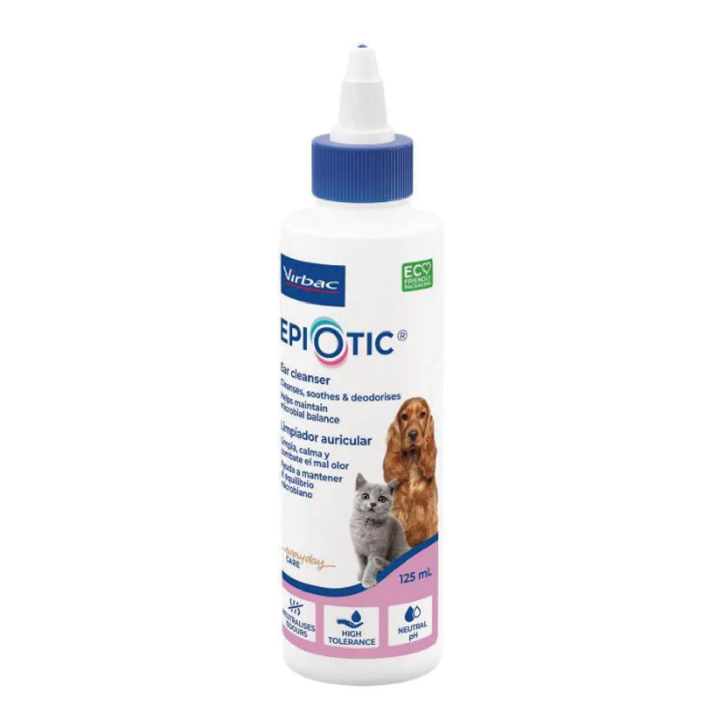 OTC Virbac Canine & Feline; EPIOTIC® Ear Cleaner; 貓狗用洗耳水
