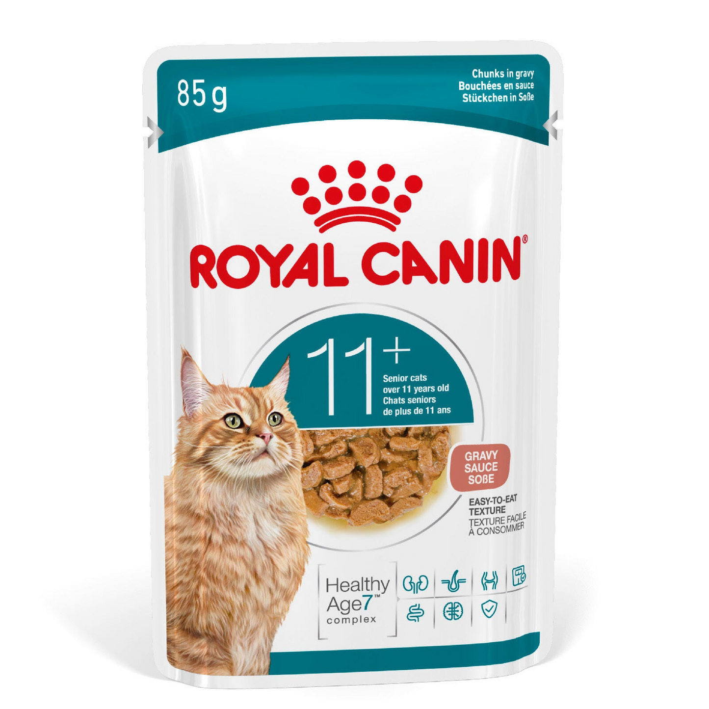 FOTC Royal Canin Feline Ageing 11+ Pouch; 老齡貓11+營養配方袋裝濕糧 12包