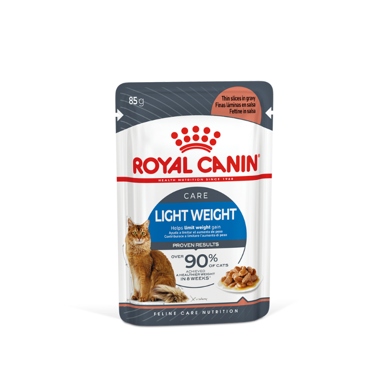 FOTC Royal Canin Feline; Light Weight Care Pouch; 成貓加護系列體重控制配方袋裝濕糧 12包