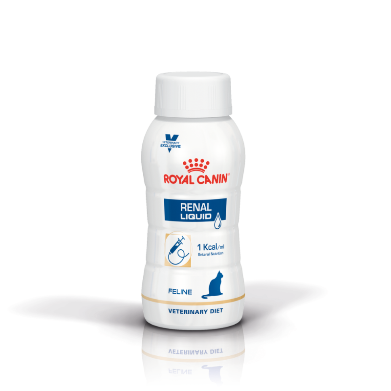 Royal Canin Feline; Renal Liquid; 成貓腎臟處方營養液3瓶– NPWe Shop