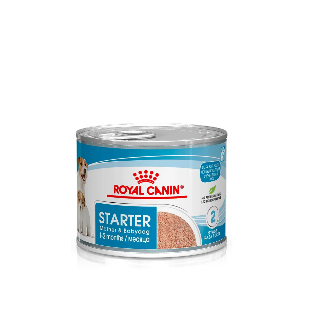 FOTC Royal Canin Canine; Starter Mother & Baby Dog Canned; 12 cans of nutritional staple food for newborn dogs and female dogs