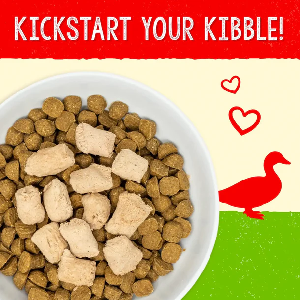 Stella & Chewy's Canine; Freeze Dried Duck & Goose Meal Mixers; Dog Dry Food Companion Duck & Goose Formula