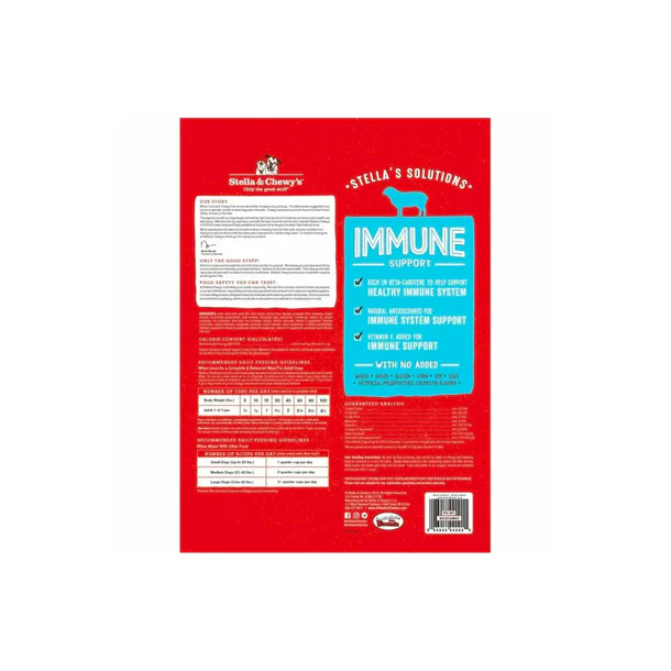 Stella & Chewy's Canine; Immune Support Grass-Fed Lamb Dinner Morsels; 支援免疫系統凍乾狗糧 草飼羊配方