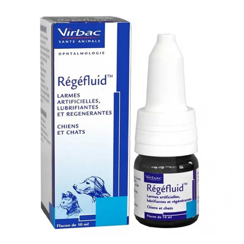 OTC Virbac Canine & Feline; Regefluid Eye Lubricating Fluid; 眼明犬貓專用眼睛潤滑滋養液