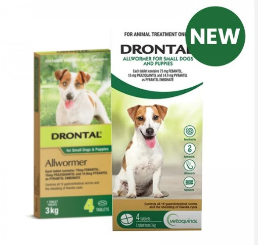 OTC Drontal Canine; Dog Plus Tasty Tablets 1T/3kg; Dog Deworming Drug (Tablets) 1T/3kg