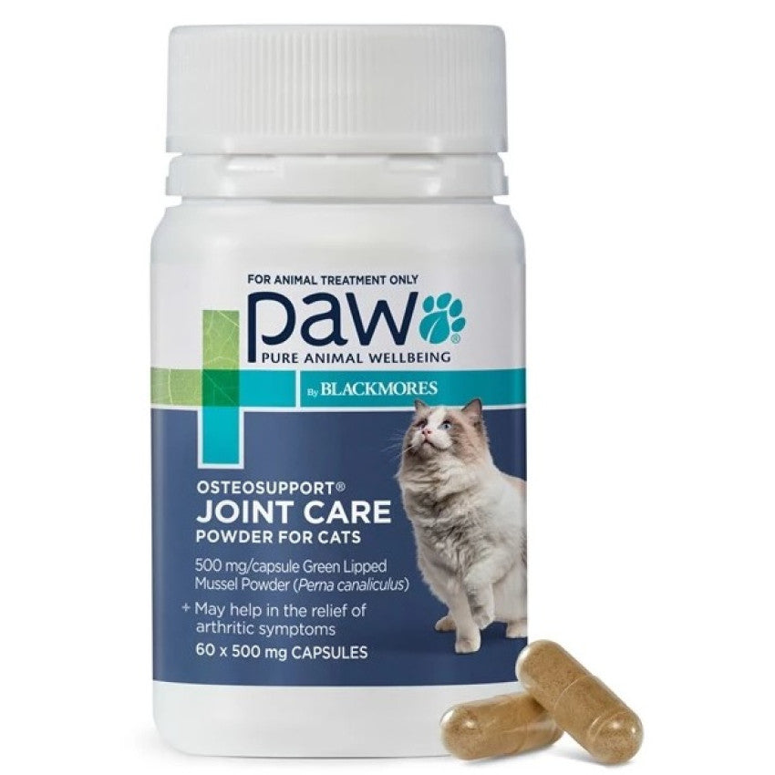 OTC PAW Feline; Osteosupport Joint Care Powder Capsules; 貓用關節護理膠囊
