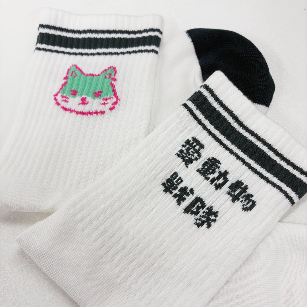 NPV 20周年 愛動物戰隊襪