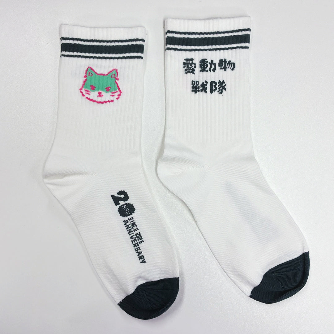 NPV 20周年 愛動物戰隊襪