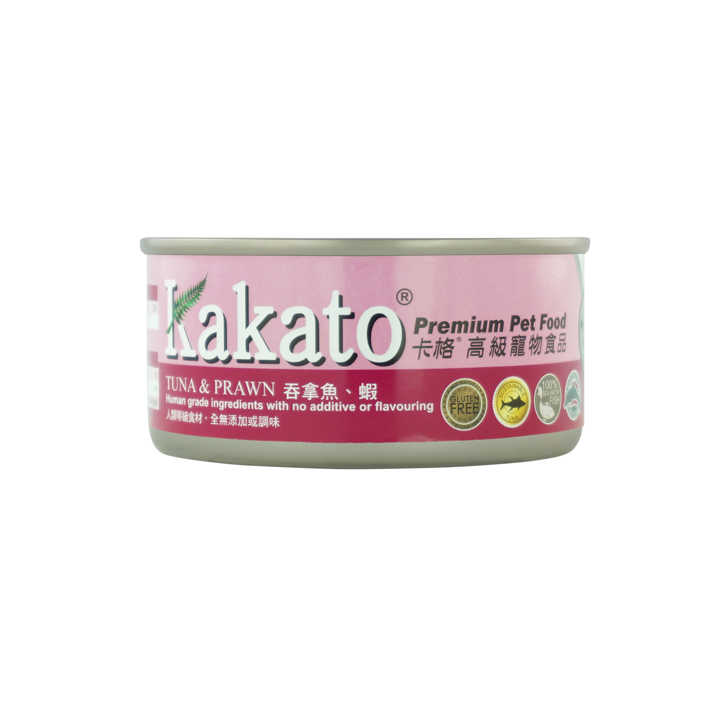 Kakato 貓狗鮮食罐 吞拿魚、蝦 48罐