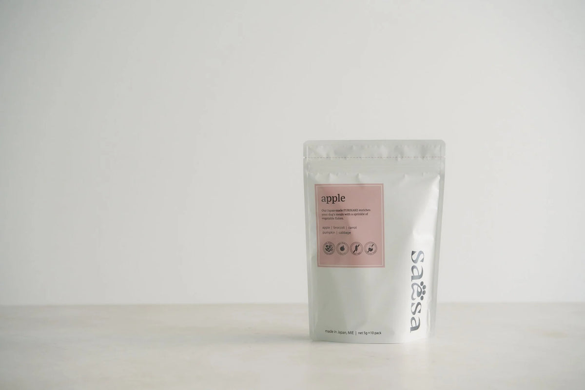 Saesa Canine Japan-Made Vegetable FURIKAKE Apple 犬用日本無添加蔬菜拌料 · 蘋果