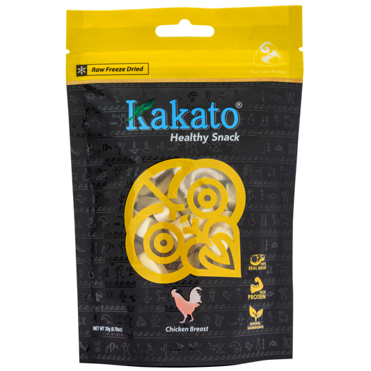 Kakato Feline & Canine; Freeze-Dried Pure Meat Snack Series Chicken Breast; 貓狗凍乾純肉小食 雞胸肉 (951)