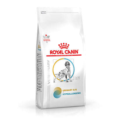 Royal Canin Canine; Urinary S/O + Hypoallergenic; 成犬泌尿道 + 低敏感處方
