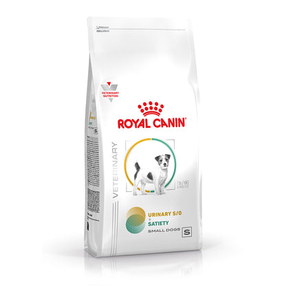 Royal Canin Canine; Urinary S/O + Satiety Weight Management Small Dog; 小型成犬泌尿道 + 飽足感處方