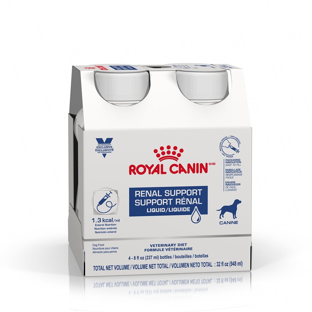 Royal Canin Canine; Renal Liquid Dog; 成犬腎臟處方營養液 3瓶