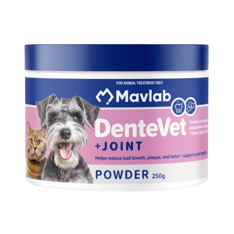 OTC Mavlab Canine & Feline; DenteVet® + Joint Powder 貓犬用抗牙菌斑及關節保健粉末