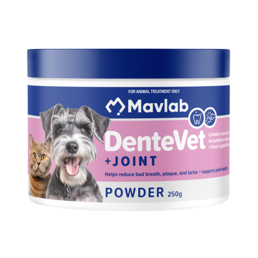 OTC Mavlab Canine & Feline; DenteVet® + Joint Powder 貓犬用抗牙菌斑及關節保健粉末