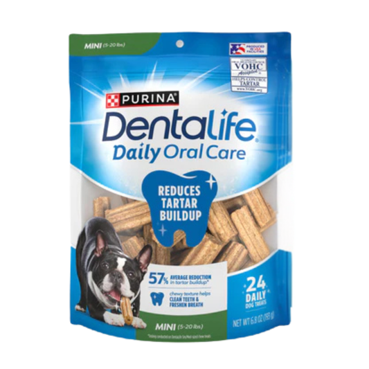 Purina Canine; Dentalife Mini Dog Treats; 迷你犬潔齒棒