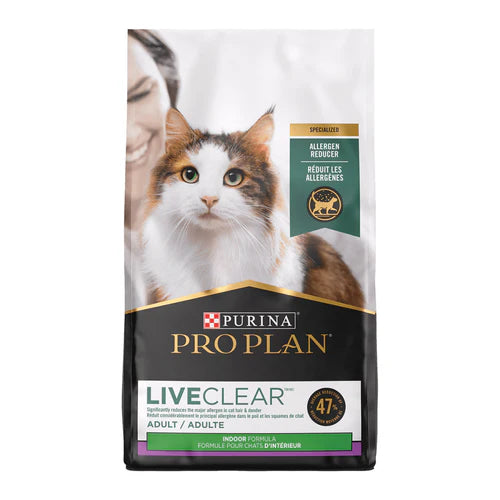 Purina Pro Plan Feline; LiveClear Adult Indoor; 舒敏系列成貓室內配方