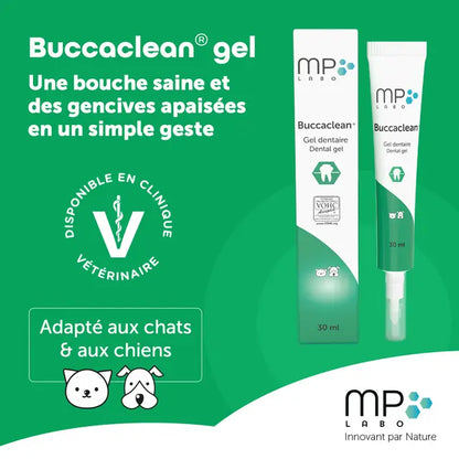 OTC MP LABO Canine & Feline Buccaclean® 30ml 潔齒凝膠 30ml (貓犬適用)