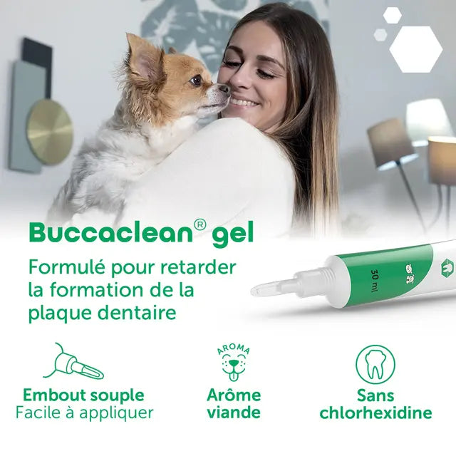 OTC MP LABO Canine & Feline Buccaclean® 30ml 潔齒凝膠 30ml (貓犬適用)
