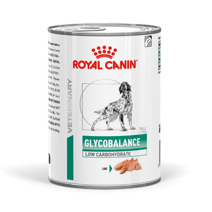 Royal Canin Canine; Glycobalance Low Carbohydrate Canned; 成犬糖尿病控糖處方罐頭 12罐