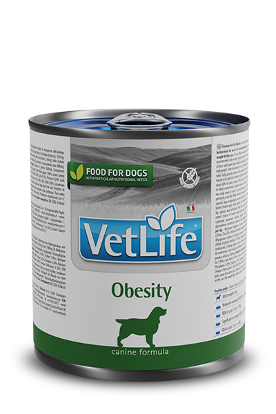 Vet Life Canine; Obesity Canned; 犬用體重管理配方罐頭