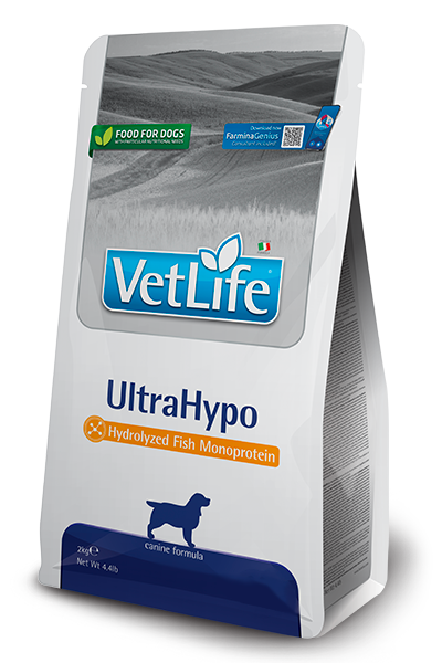 Vet Life Canine; Ultrahypo; 犬用極低敏 (水解蛋白) 配方