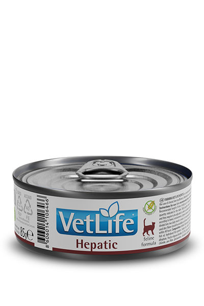 Vet Life Feline; Hepatic Canned; 貓用肝臟配方罐頭