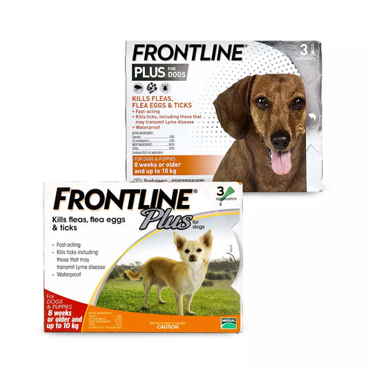 OTC Frontline Plus for Dogs up to 10kg 狗用殺蚤防牛蜱滴劑