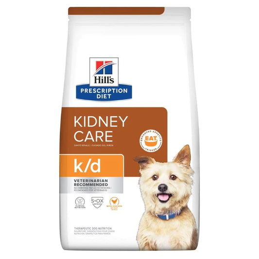 Hill's Canine; K/D Kidney Care; 希爾思™處方食品 犬用腎臟護理配方