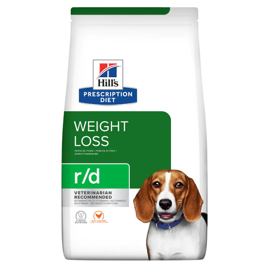 Hill's Canine; R/D Weight Reduction; 希爾思™處方食品 犬用減重配方