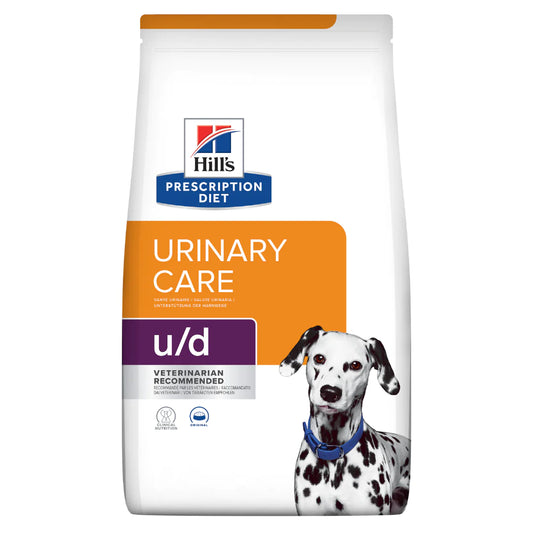 Hill's Canine; U/D Urinary Care; 希爾思™處方食品 犬用泌尿系統護理配方