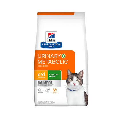 Hill's Feline; Metabolic+Urinary; 希爾思™處方食品 貓用體重管理及泌尿系統護理配方