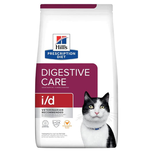 Hill's Feline; I/D Digestive Care; 希爾思™處方食品 貓用消化系統護理配方