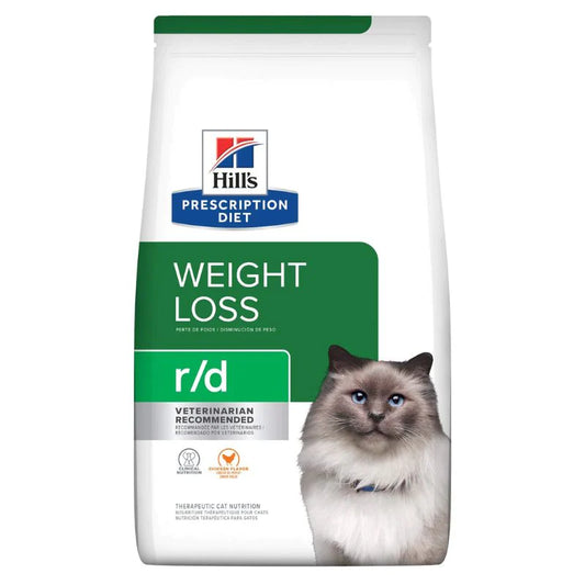 Hill's Feline; R/D Weight Reduction; 希爾思™處方食品 貓用減重配方