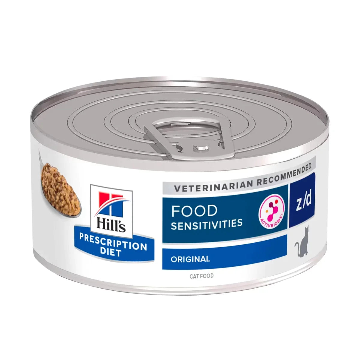 Hill's Feline; Z/D Skin/Food Sensitivities Canned; 希爾思™處方食品 貓用皮膚 / 食物敏感低過敏原處方罐頭 24罐