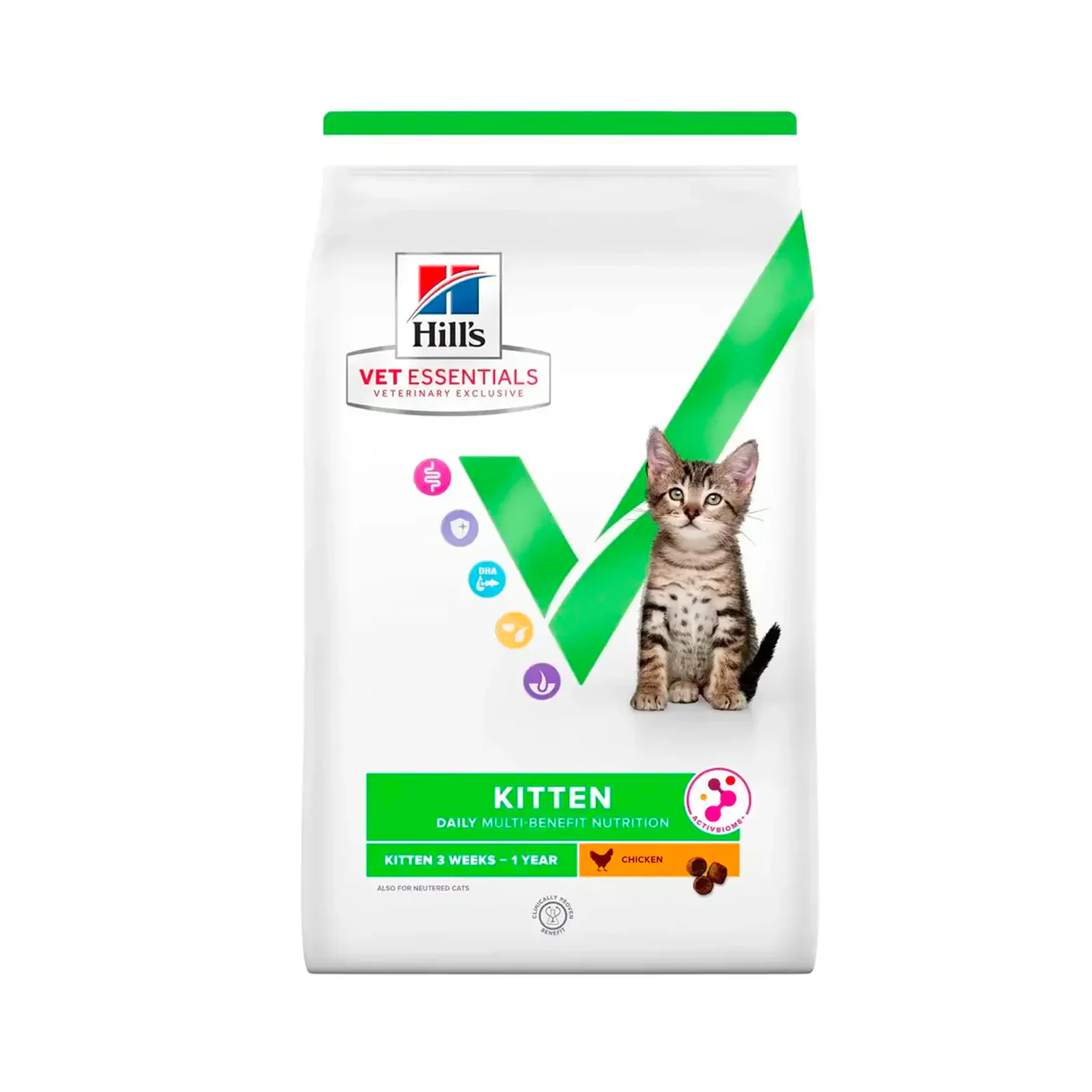 Hill's Vet Essentials; Feline Kitten Growth; 希爾思™ 獸醫保健食品 幼貓成長配方 – NPWe Shop