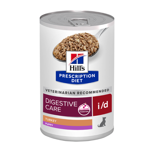 Hill's Canine; I/D Puppy Digestive Care Canned; 希爾思™處方食品 幼犬用消化系統護理處方罐頭 12罐