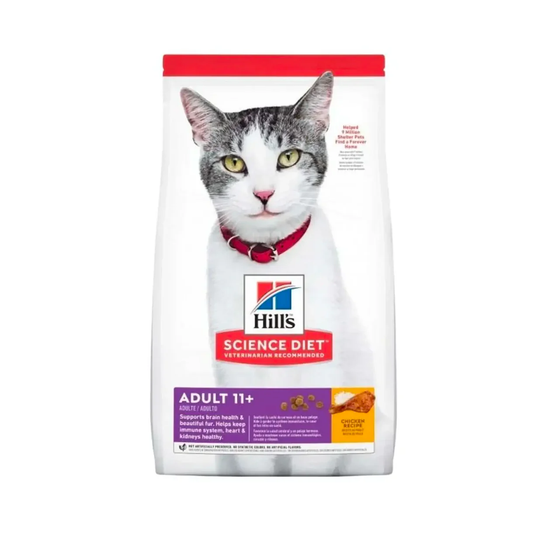 Hill's Science Diet; Feline Adult 11+; 希爾思™ 日常系列 老齡貓11+配方