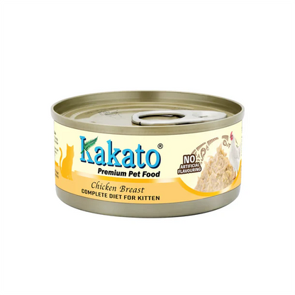 Kakato 幼貓鮮食罐 雞胸肉 (782)