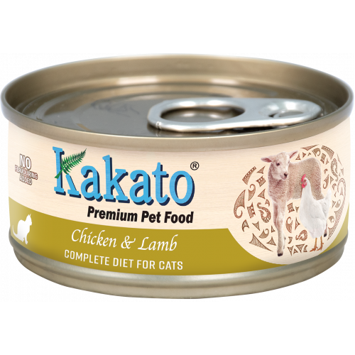 Kakato fully nutritious cat canned chicken and mutton 48 cans (764)