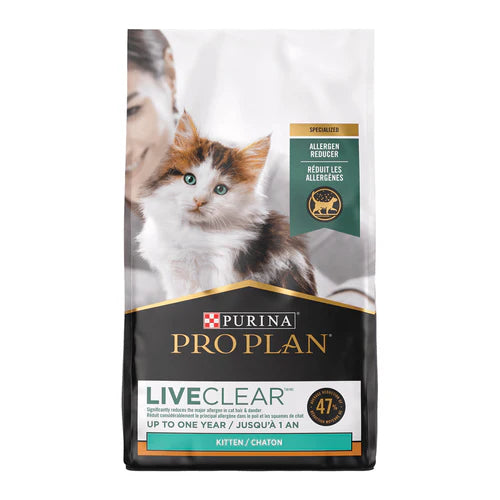 Purina Pro Plan Feline; LiveClear Kitten; 舒敏系列幼貓配方