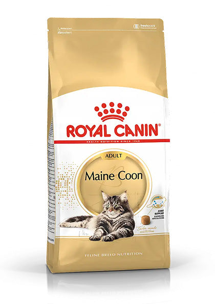Royal Canin Feline; Maine Coon Adult; Formula specifically for Maine Coon adult cats 