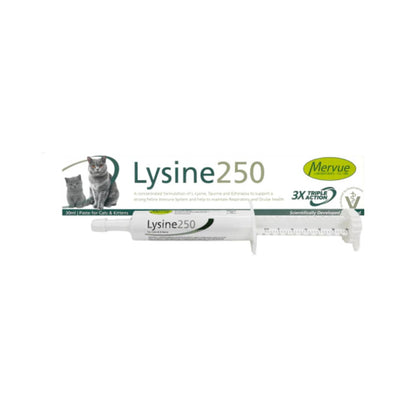 OTC Mervue Feline; Lysine 250; 貓用離胺酸免疫力補充劑