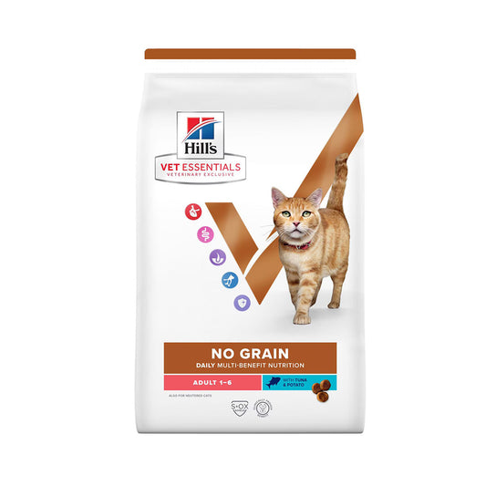 Hill's Vet Essentials; Feline No Grain Adult Cat (Tuna and Potato);