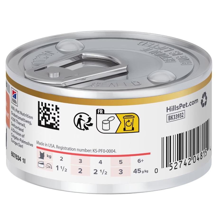 Hill's Feline; ONC CARE Canned (Chicken & Vegetable Stew); 希爾思™處方食品 貓用 ONC CARE 腫瘤照護處方罐頭（雞肉燉蔬菜味）24罐