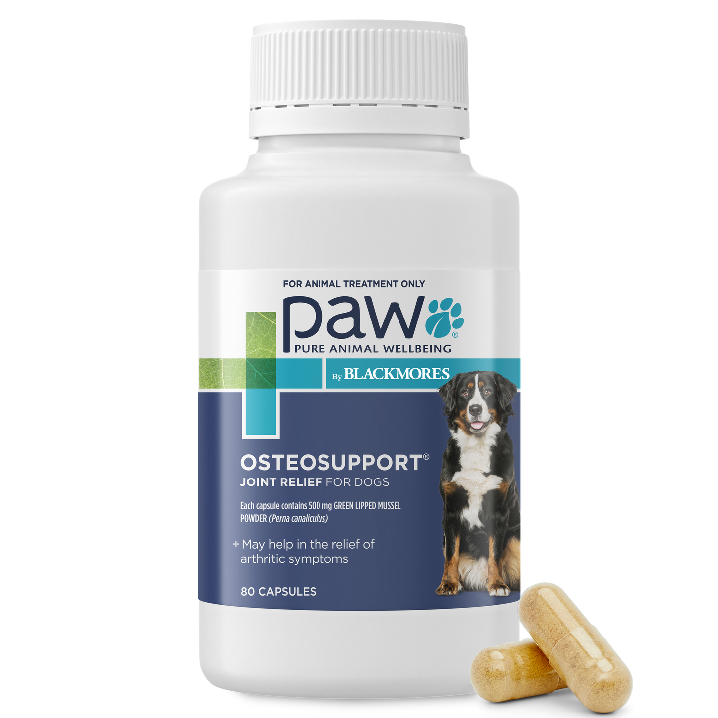 OTC PAW Canine; Osteosupport Joint Relief Capsules 80's; 狗用關節舒緩配方 80粒裝