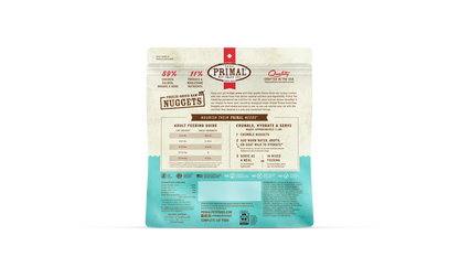 Primal Feline; Freeze Dried Nuggets Chicken & Salmon Formula; 凍乾貓糧雞肉三文魚配方