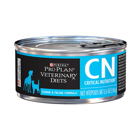 Purina Pro Plan Canine &amp; Feline; CN Critical Nutrition (Canned); 24 cans of critical nutritional wet food formula for cats and dogs 